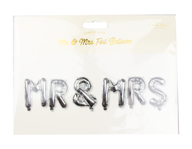 Mr & Mrs Foil Balloon